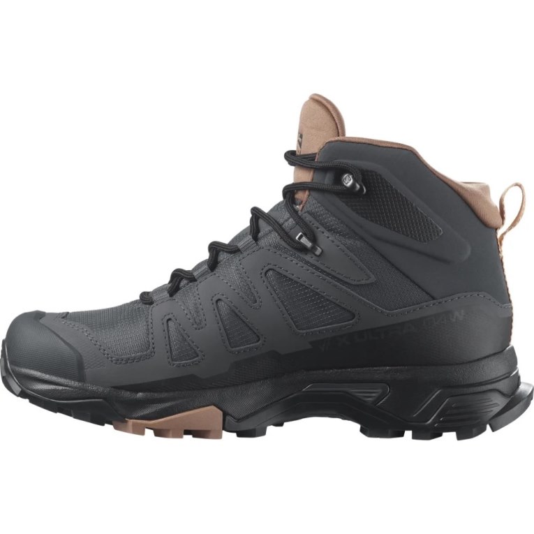 Botas Montaña Salomon X Ultra 4 Mid GTX Mujer Negros | MX SODI597